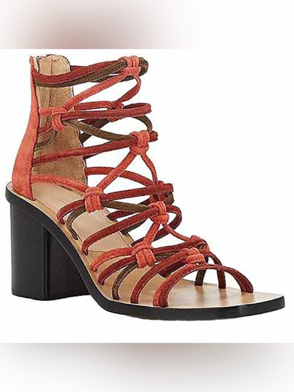 Rag & bone Camille Cage Strappy Sandals